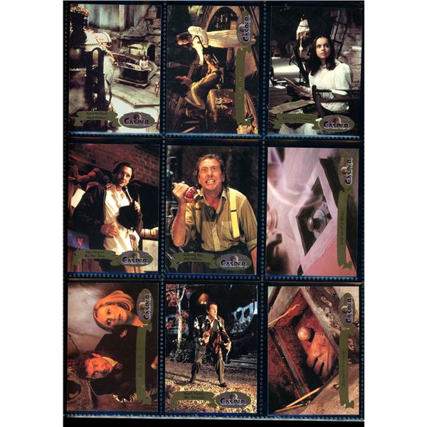 Lot Of 9 Various Casper The Friendly Ghost Collector Cards