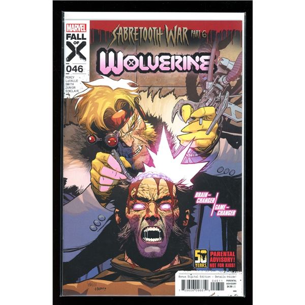 Marvel Wolverine #46 (new never read)