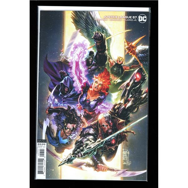 DC Justice League #57 Variant Cover (new never read)