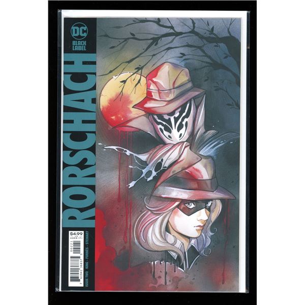 DC Black Label Rorschach #2 Variant Cover (new never read)