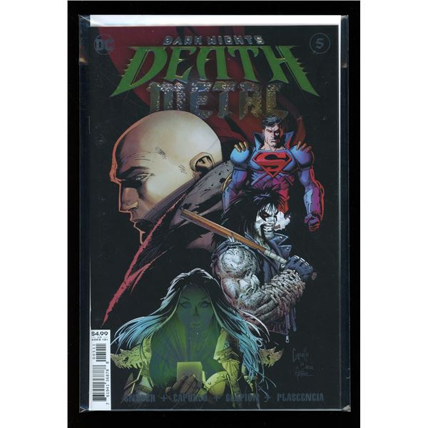 DC Dark Knights Death Metal #5 (new never read) Embossed Foil Cover