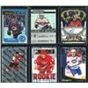 Image 1 : Lot Of 6 Hockey Rookies & Insert Cards Various Teams & Players