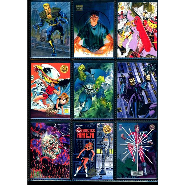 Lot Of 9 Various Comic Insert & Promo Collector Cards