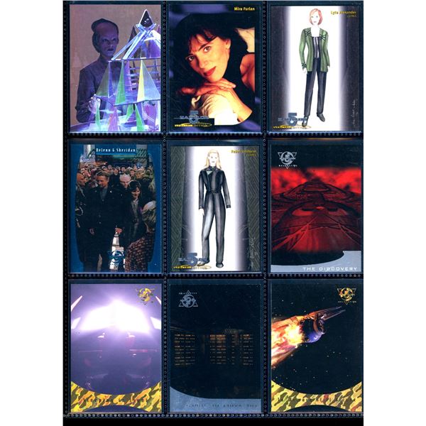 Lot of 9 Babylon 5 Insert Collector Cards