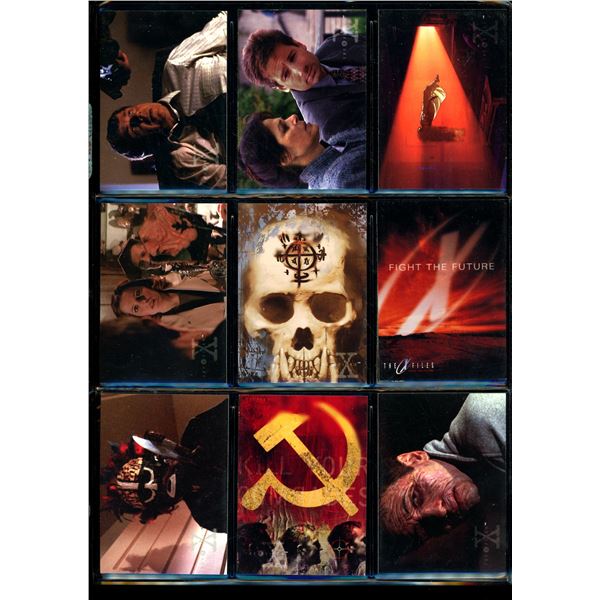 Lot of 9 Various X-Files Collector Cards