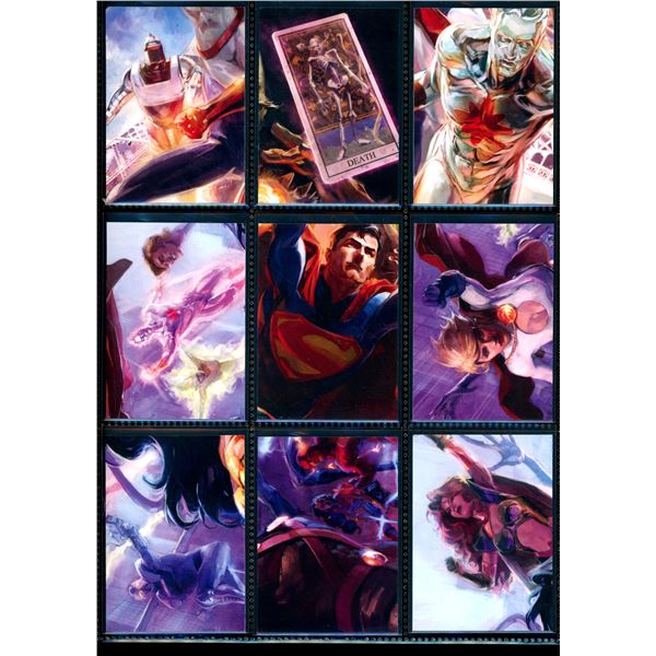 Lot Of 9 Various DC Collector Cards
