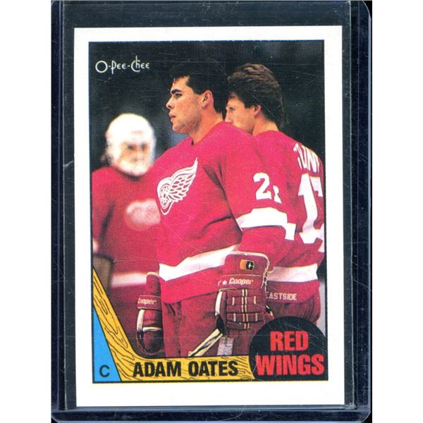 1987-88 O-Pee-Chee #123 Adam Oates RC BV $35