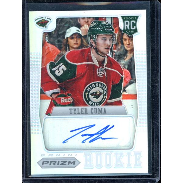 2012-13 Panini Prizm Autographs #78 Tyler Cuma