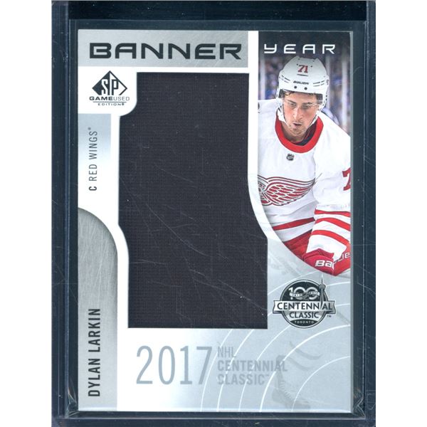 2017-18 SP Game Used Banner Year Centennial Classic '17 #BCCDL Dylan Larkin