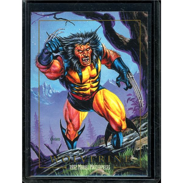 1992 SkyBox Marvel Masterpieces #94 Wolverine