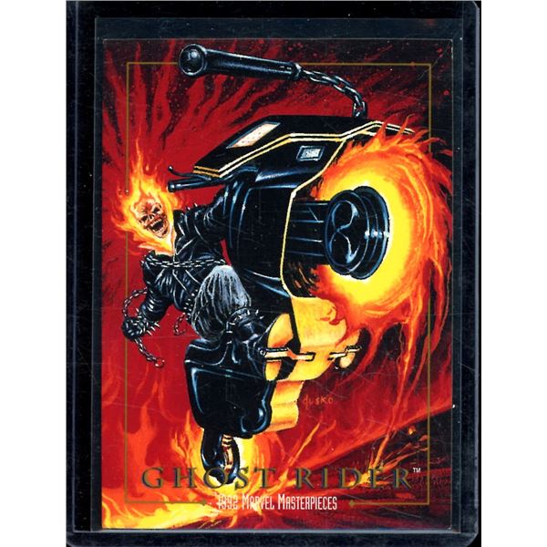 1992 SkyBox Marvel Masterpieces #37 Ghost Rider
