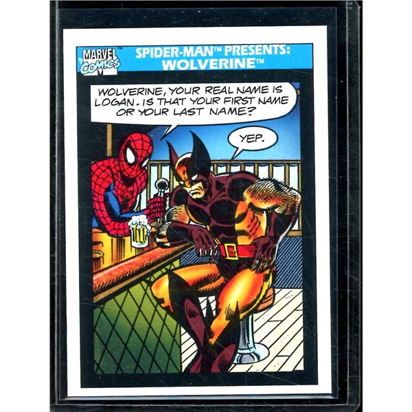 1990 Impel Marvel Universe I #160 Wolverine