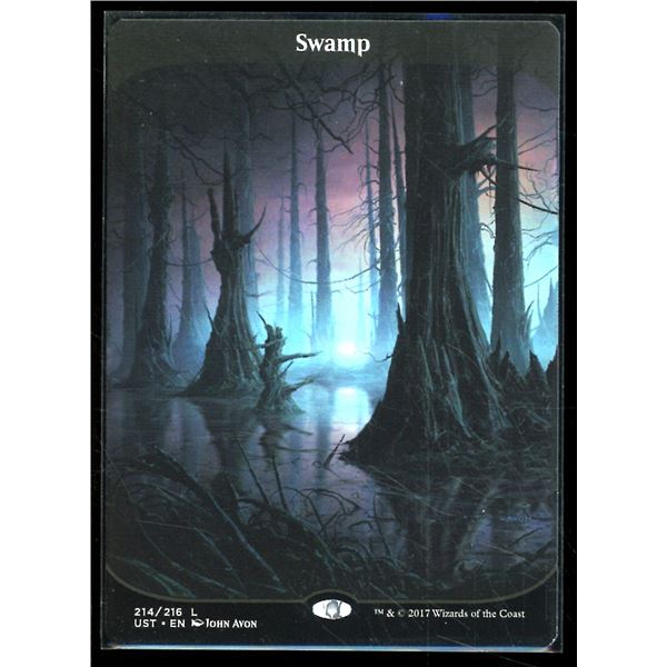 Magic the Gathering Swamp Unstable