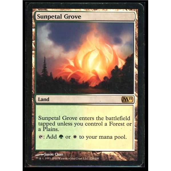 Magic the Gathering Sunpetal Grove Magic 2011