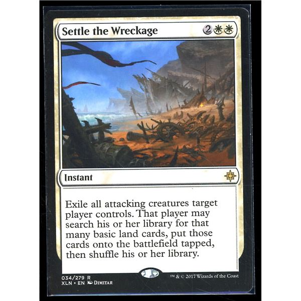 Magic the Gathering Settle the Wreckage Ixalan