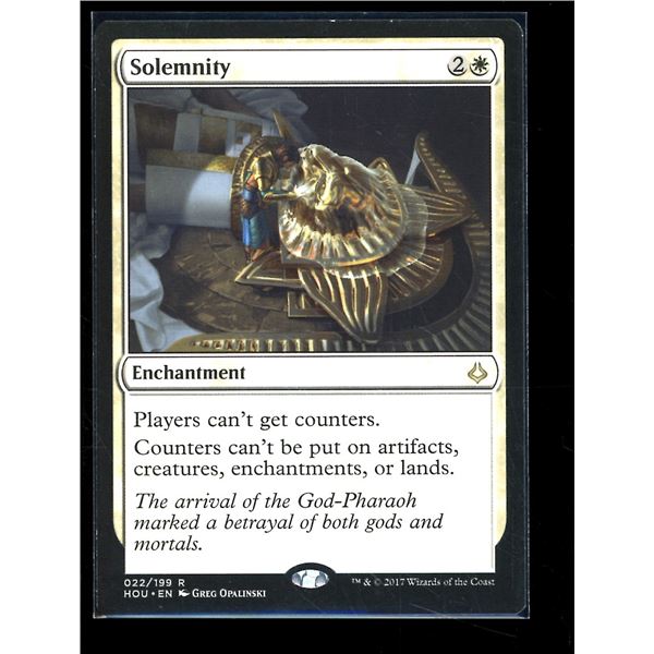 Magic the Gathering Solemnity Hour of Devastation