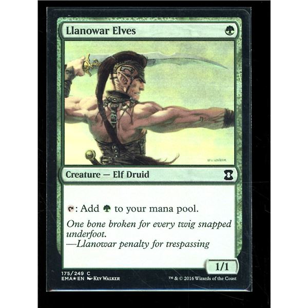 Magic the Gathering Llanowar Elves FOIL Eternal Masters
