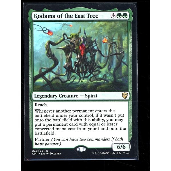 Magic the Gathering Kodama of the East Tree Commander Legends
