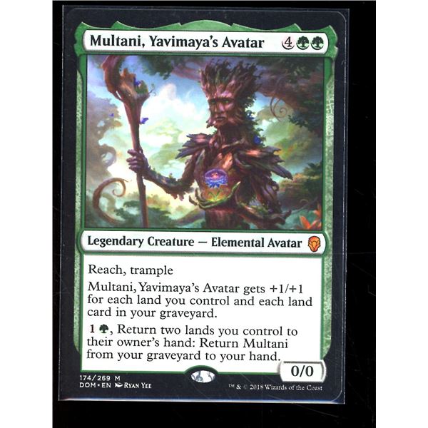 Magic the Gathering Multani, Yavimaya's Avatar Dominaria