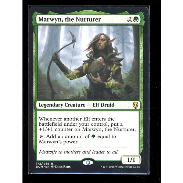 Magic the Gathering Marwyn, the Nurturer Dominaria