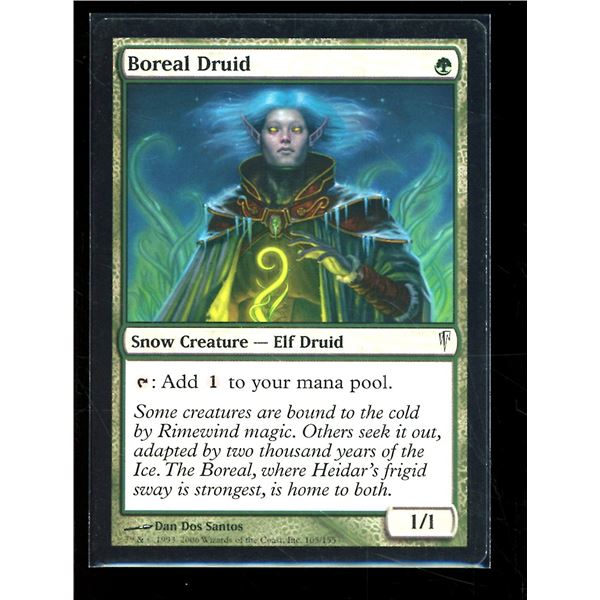 Magic The Gathering Boreal Druid Coldsnap