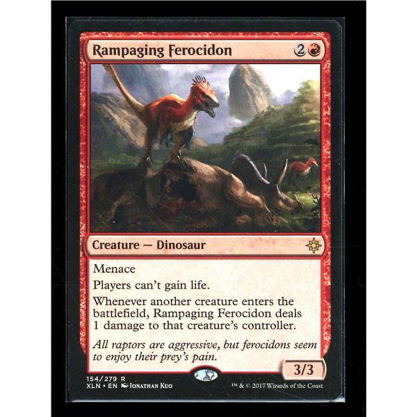 Magic the Gathering Rampaging Ferocidon Ixalan