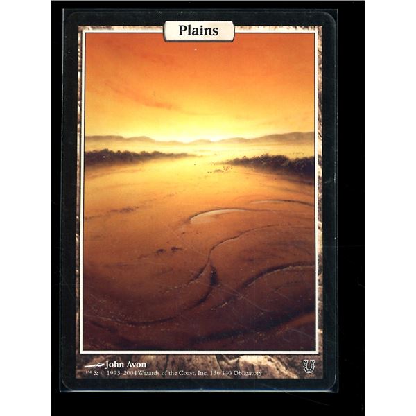 Magic the Gathering Plains Unhinged