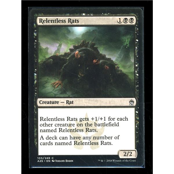 Magic the Gathering Relentless Rats Masters 25