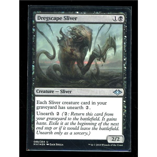 Magic the Gathering Dregscape Sliver Foil Modern Horizons