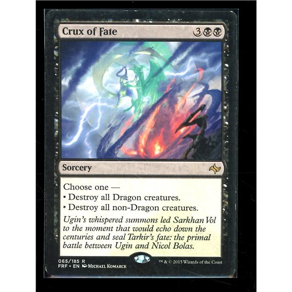 Magic the Gathering Crux of Fate Fate Reforged