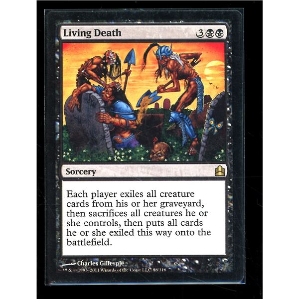Magic the Gathering Living Death Commander 2011