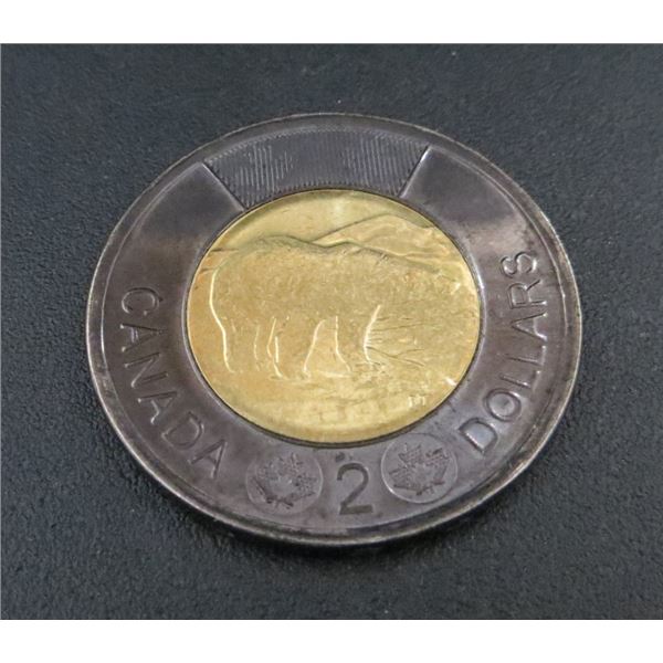 2022 Canadian Black Ring Toonie Honoring Queen Elizabeth