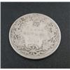 Image 1 : 1910 Canadian Silver 25 Cent Coin