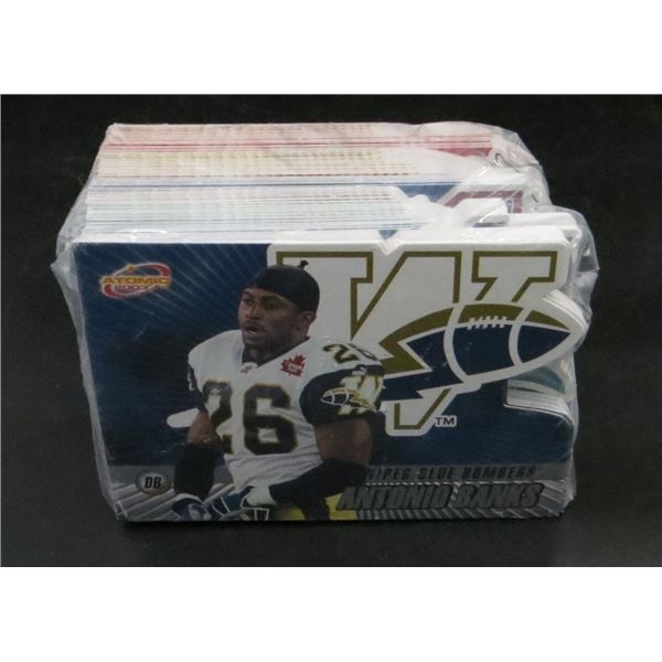 2003 Atomic CFL Football Complete Set 100 Cards BV $60