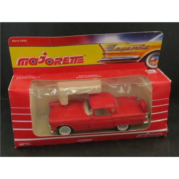 Majorette Legends 2400 Series Red 1956 Thunderbird Car