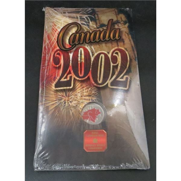 RCM 2002 Canada Day 25 Cent Coloured Coin Factory Sealed