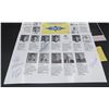 Image 2 : NHL Oldtimers Signed Program With 7 Signatures Ticket Stub & Poster
