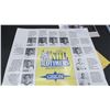 Image 3 : NHL Oldtimers Signed Program With 7 Signatures Ticket Stub & Poster