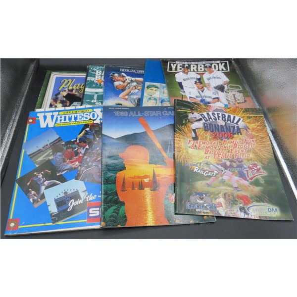 Lot of 9 Various Baseball Magazines