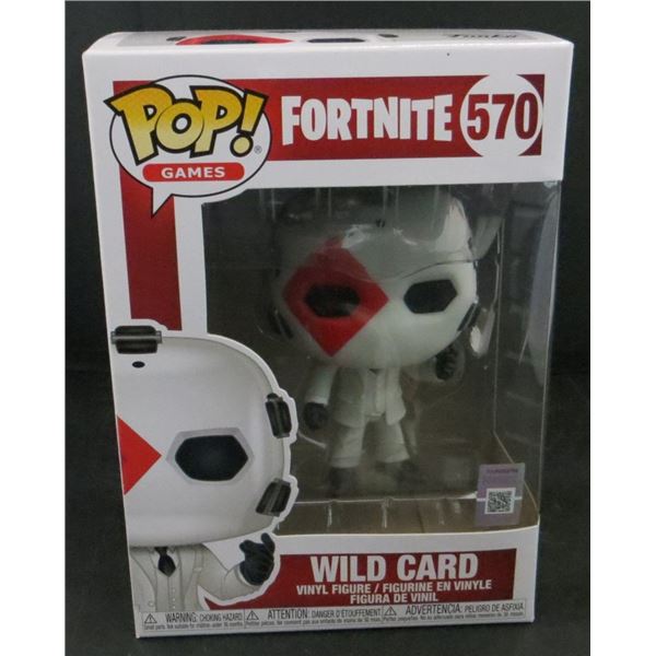 New Funko Pop Fortnite Wild Card #570 BV $35