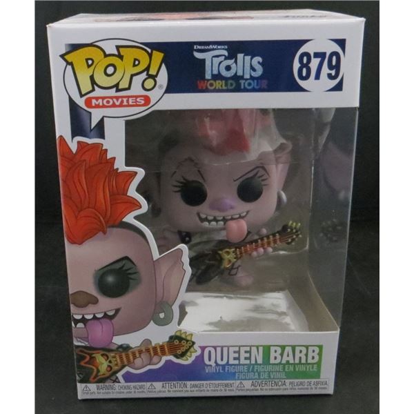 New Funko Pop Trolls Queen Barb #879 BV $30
