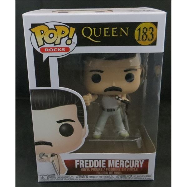 New Funko Pop Queen Freddy Mercury #183 BV $30