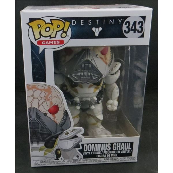 New Funko Pop Destiny Dominus Ghaul #343 BV $40