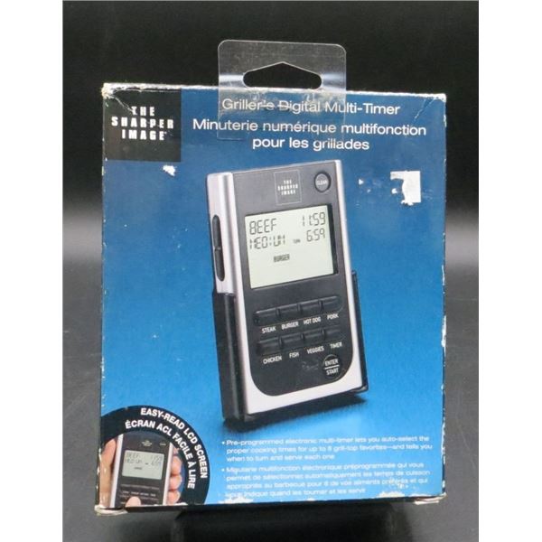 The Sharper Image Griller's Digital Timer