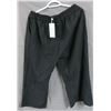 Image 2 : New Ecupper Ladies Black Loose Cotton Pants Size XL Retails $35