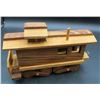Image 1 : Hand Made Wooden Train Car 9" Long x 6" Tall
