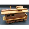 Image 2 : Hand Made Wooden Train Car 9" Long x 6" Tall