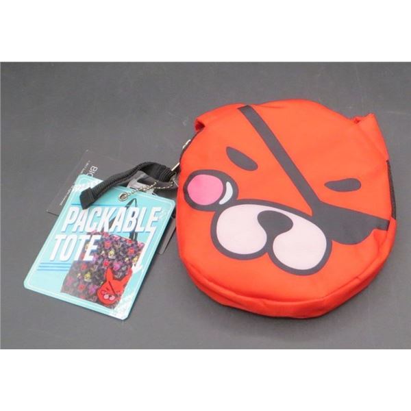 New Five Nights At Freddy's Freddy Packable Tote Bag Grocery Bag