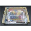 Image 1 : New Joie De Vivre Glass Cheese Cutting Board With Matching Fruit Knife Retails $50+