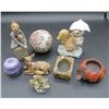 Image 1 : Mixed Estate Figures, Ashtray, Candle Holder & Trinkets Lot